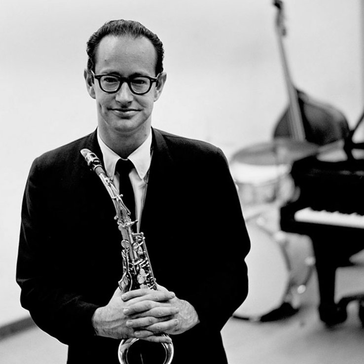 American jazz alto saxophonist and composer Paul Desmond